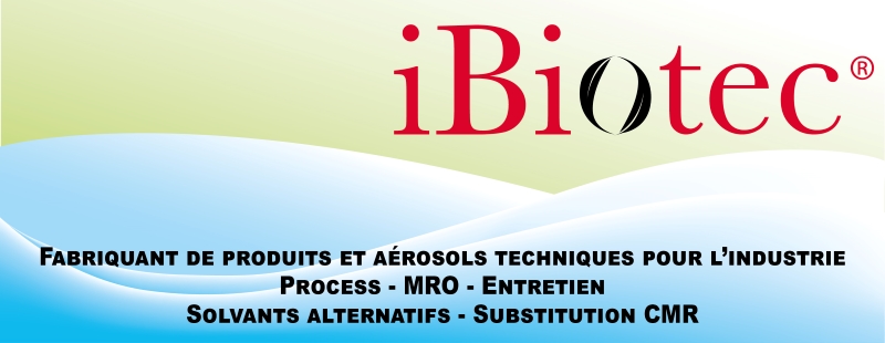IBIOTEC gamme agroalimentaire agréée NSF, fabricant de dégrippants, lubrifiants, démoulants, solvants, détergents répondant  à l' ISO 22000 ainsi qu'aux méthodes de maitrise HACCP et  BRC version 8
